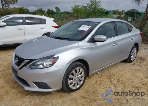 2016 Nissan Sentra Fe+ S/S/Sl/Sr/Sv z USA, uszkodzony, nr VIN 3N1AB7AP1GY281523